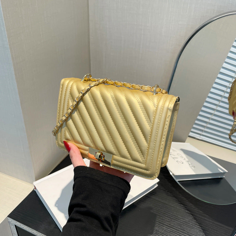 Fashionable Western-style Minimalist Casual Single-shoulder Crossbody Bag See size chart under “more details”