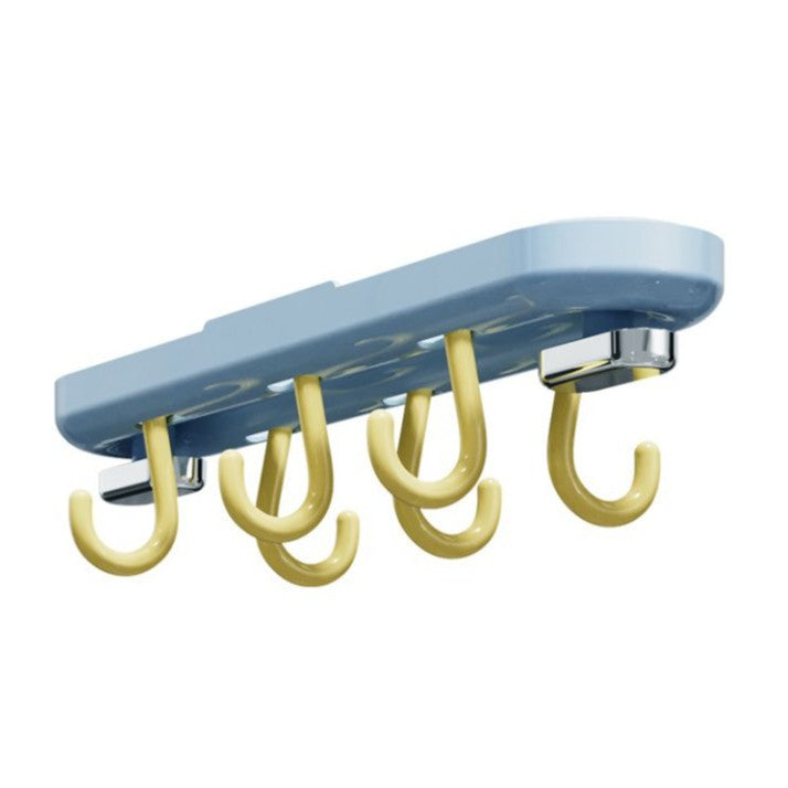 Row-mounted Rotating Universal Suction Cup Hook