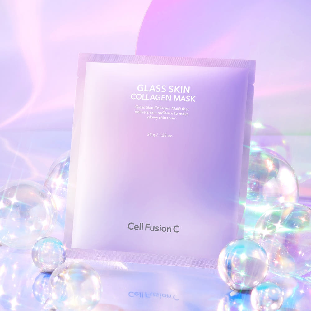 [Cell Fusion C] Glass Skin Collagen Mask Sheet 35g X 5ea