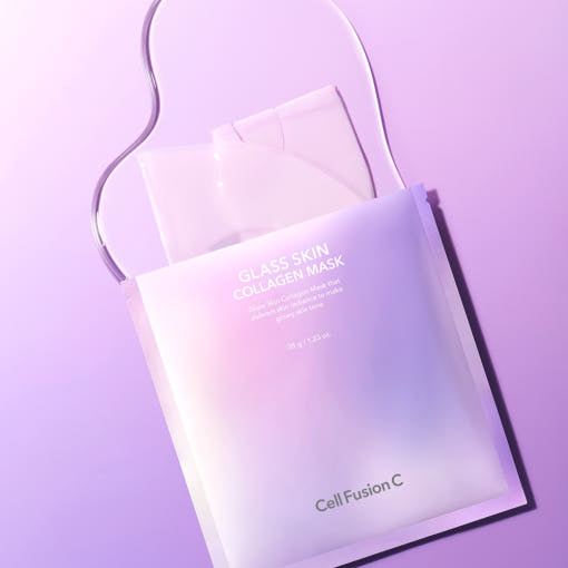 [Cell Fusion C] Glass Skin Collagen Mask Sheet 35g X 5ea