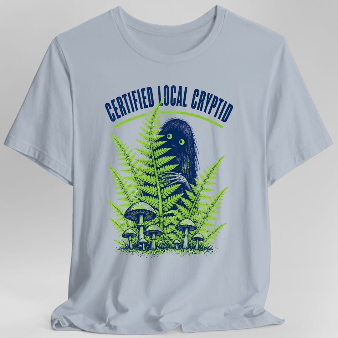 Certified Local Cryptid Riso T-Shirt