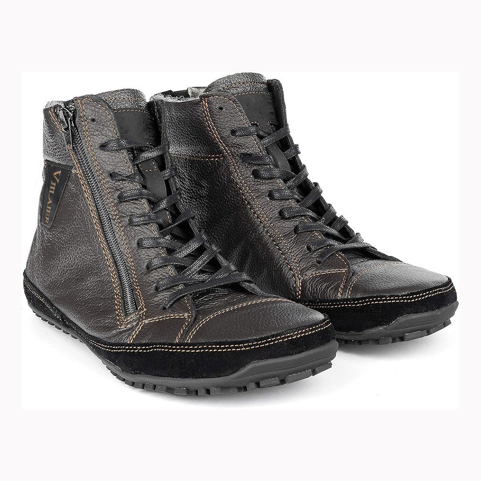 Unisex Fleece-Lined Snow Ankle Boots