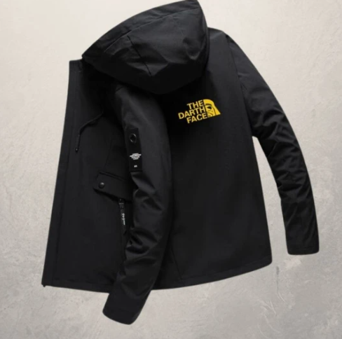 Men's Casual Loose Sports Hooded Jacket