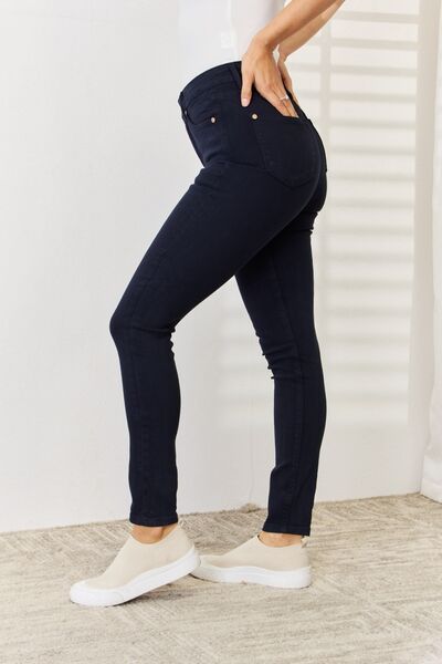 Judy Blue Full Size Garment Dyed Tummy Control Skinny Jeans up to 24W