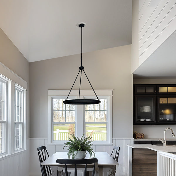 Adjustable Round LED Chandelier