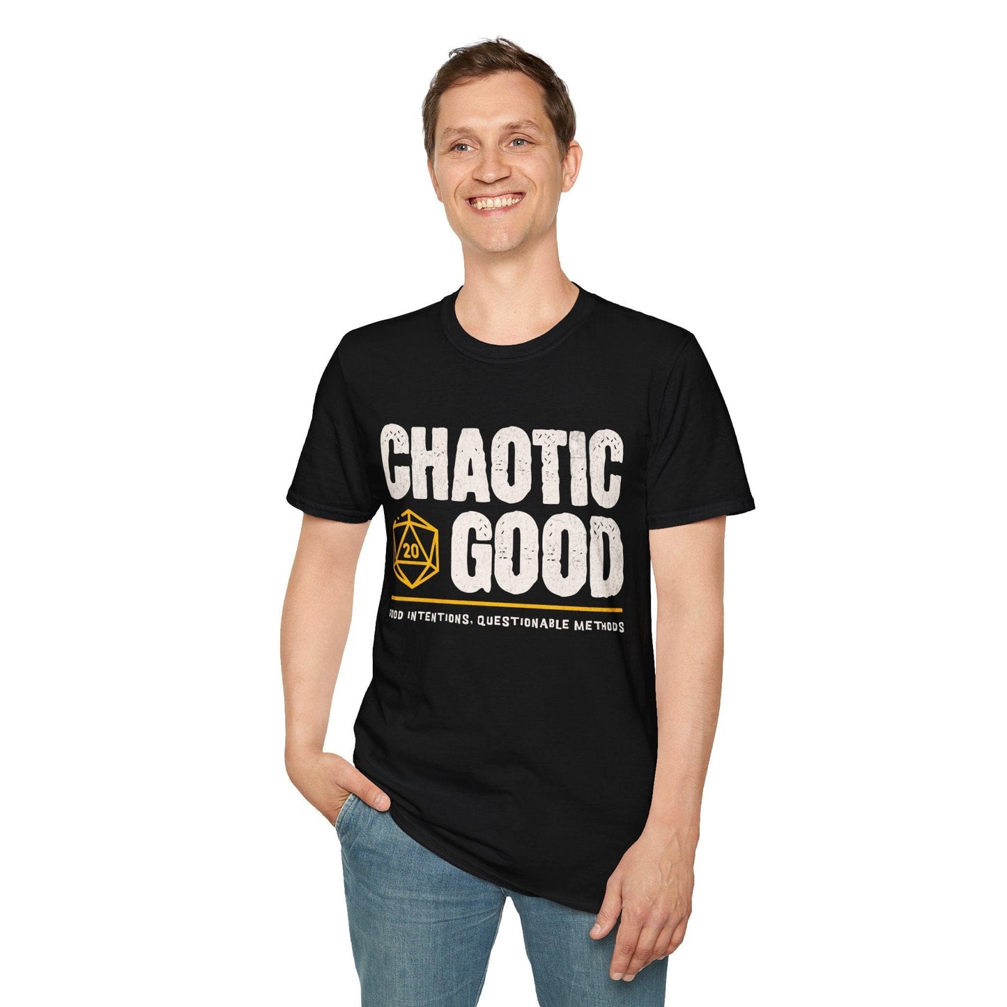 Camiseta Caótico Bueno - Camiseta de alineamiento de D&D