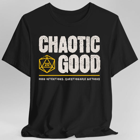 Camiseta Caótico Bueno - Camiseta de alineamiento de D&D