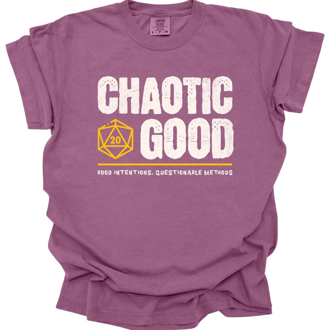 Chaotic Good Shirt - D&D Alignment T-shirt - Comfort Colors