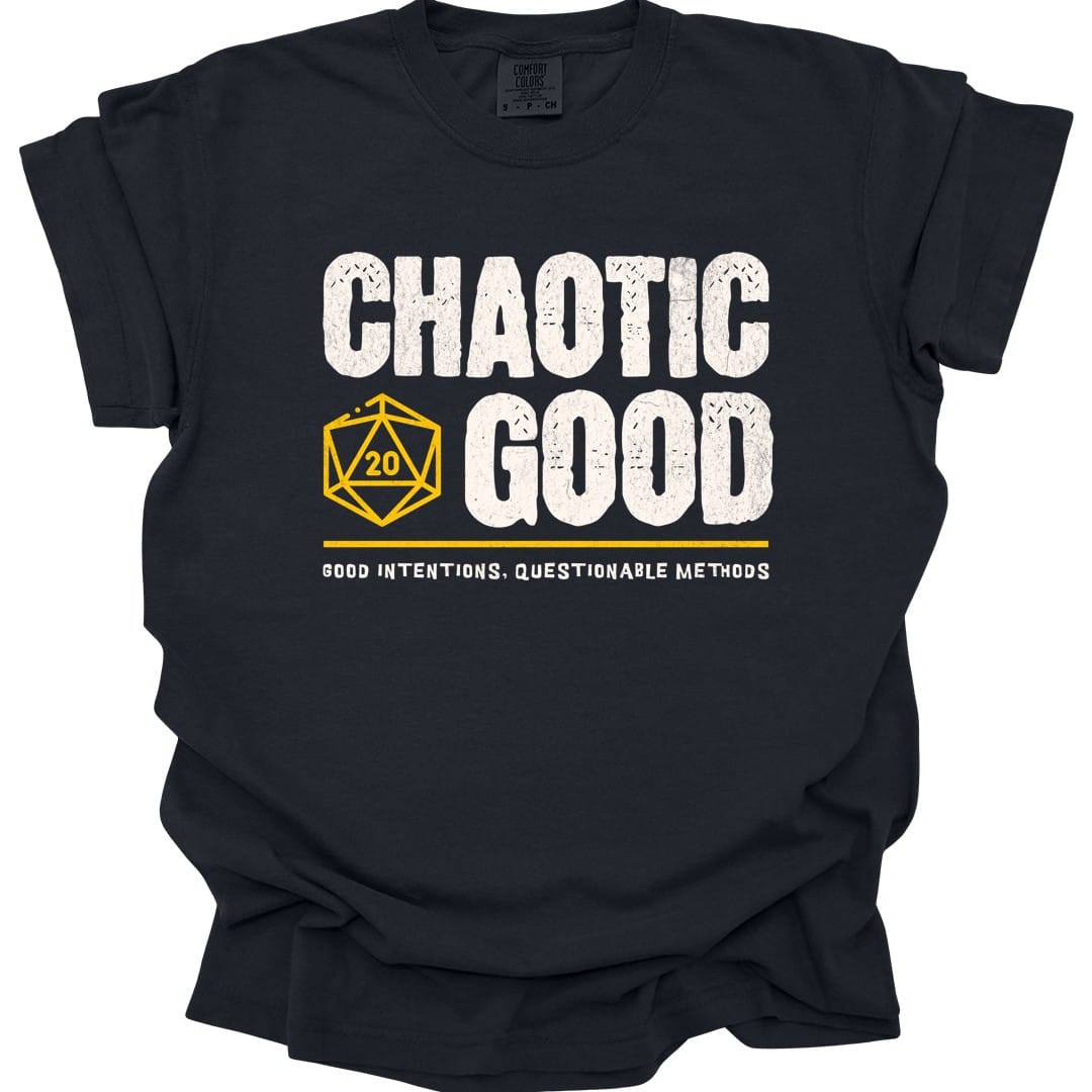 Chaotic Good Shirt - D&D Alignment T-shirt - Comfort Colors