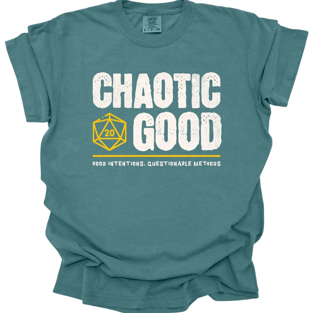 Chaotic Good Shirt - D&D Alignment T-shirt - Comfort Colors