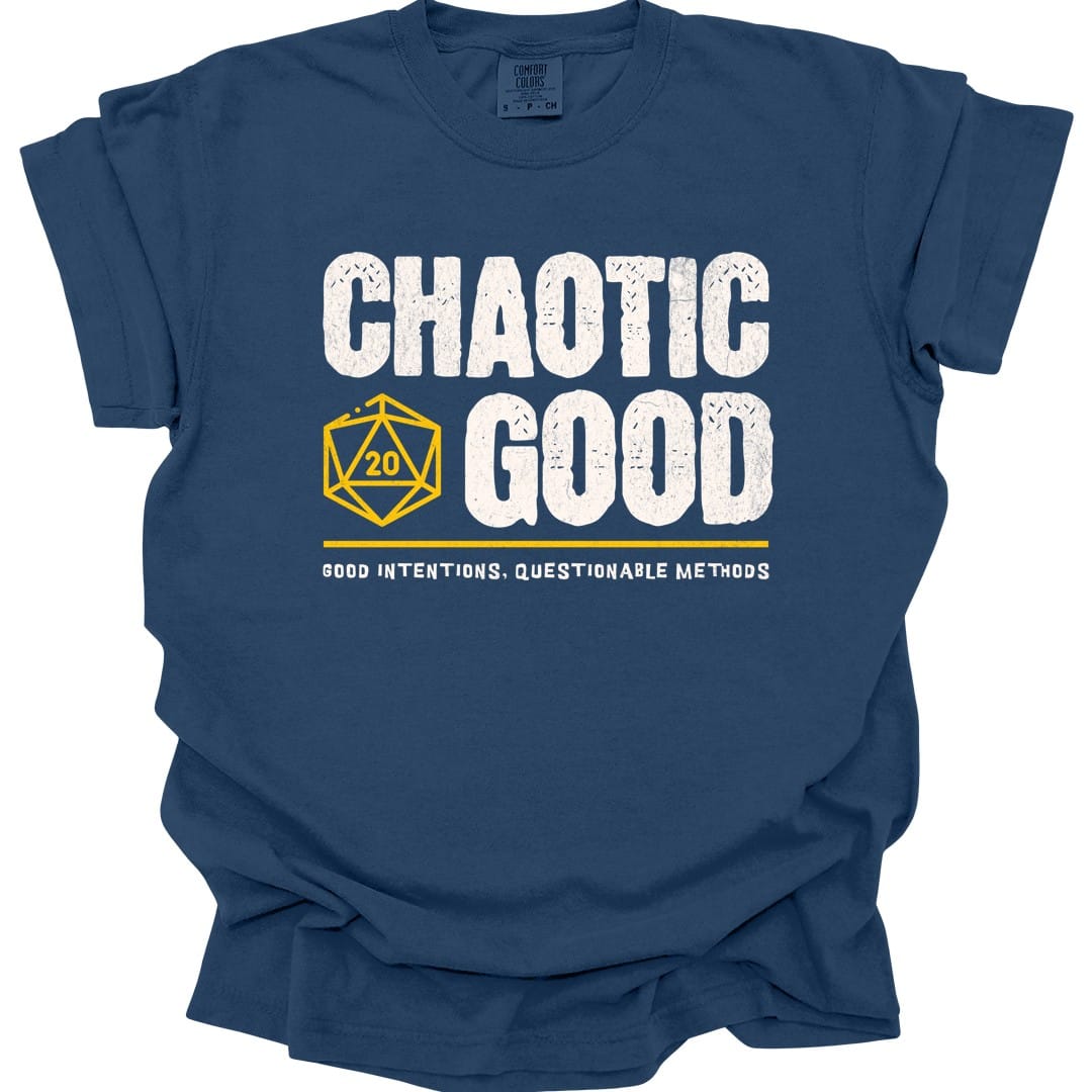 Chaotic Good Shirt - D&D Alignment T-shirt - Comfort Colors