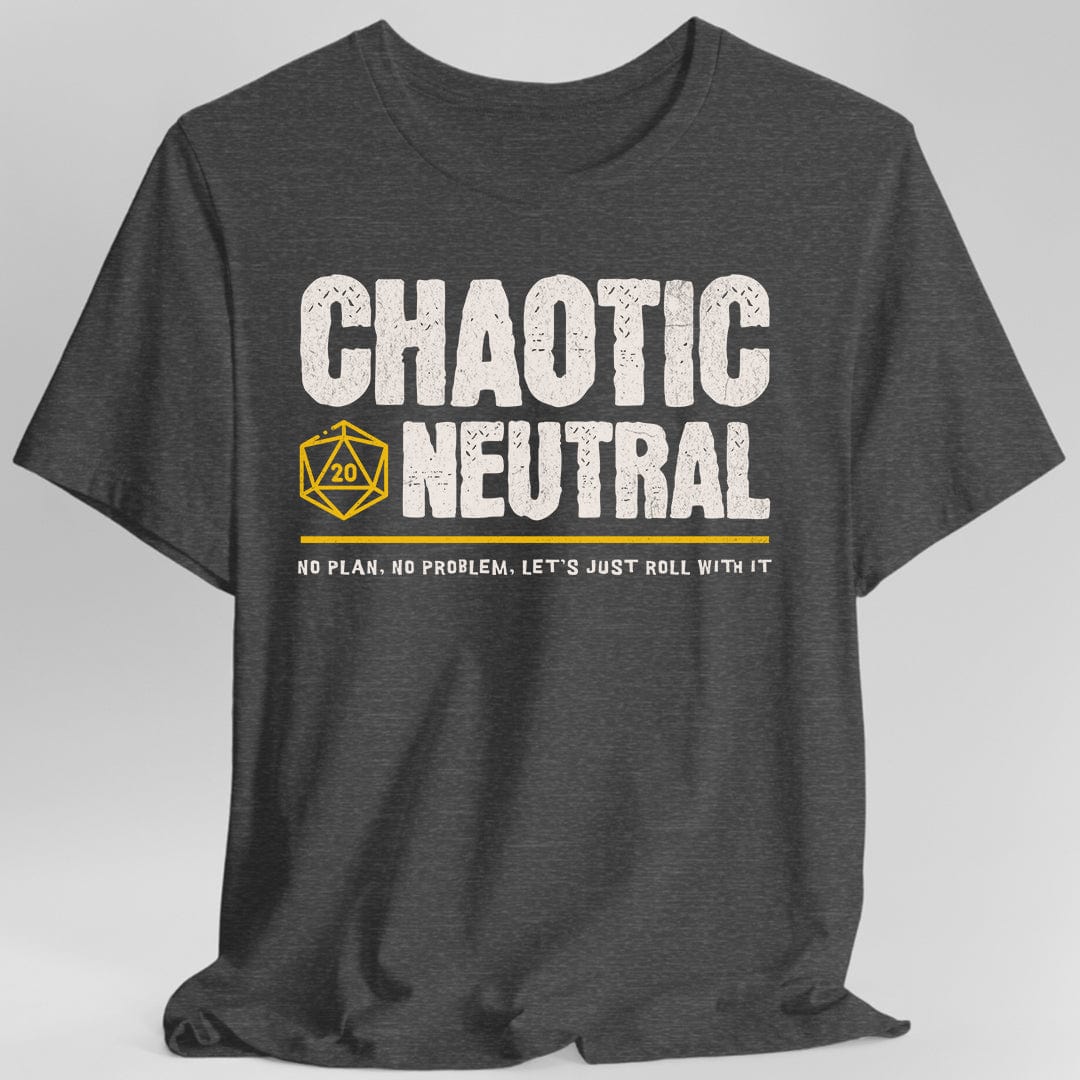 Camiseta Neutral Caótica - Camiseta de Alineamiento DnD