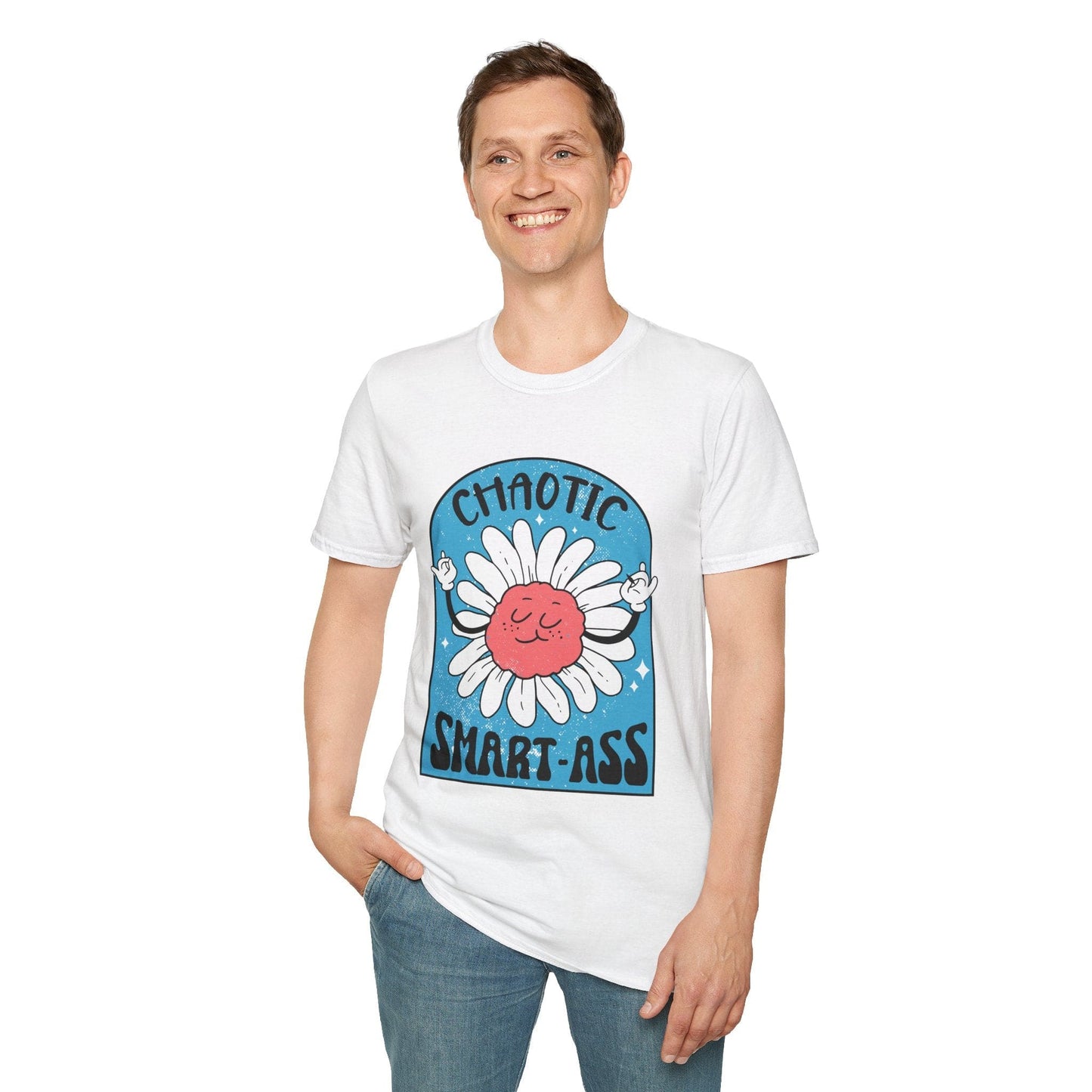 Camiseta con diseño divertido "Alineamiento Caótico Sabelotodo"