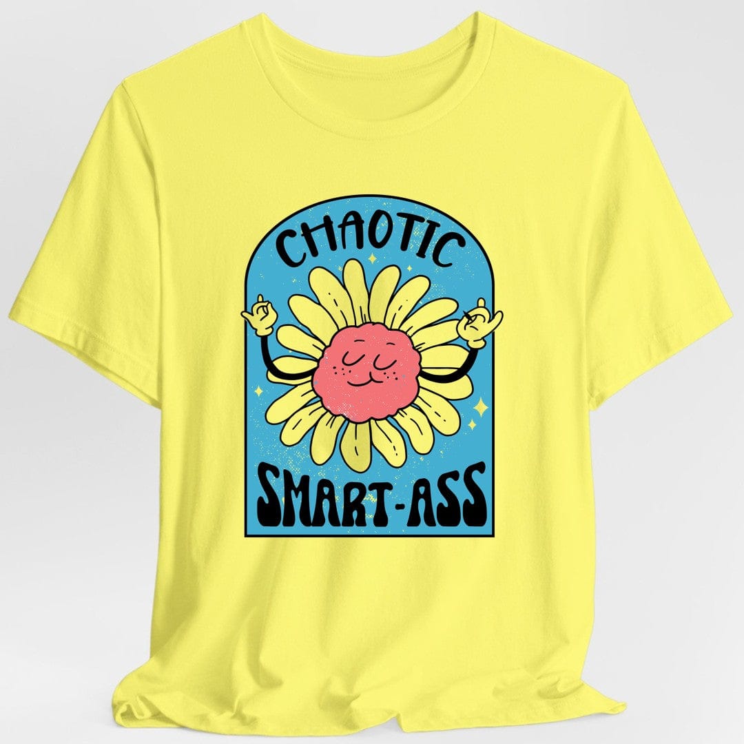 Camiseta con diseño divertido "Alineamiento Caótico Sabelotodo"