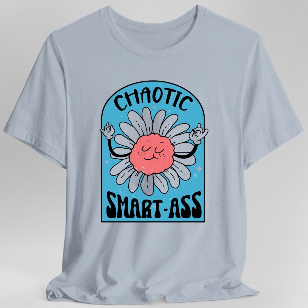 Camiseta con diseño divertido "Alineamiento Caótico Sabelotodo"