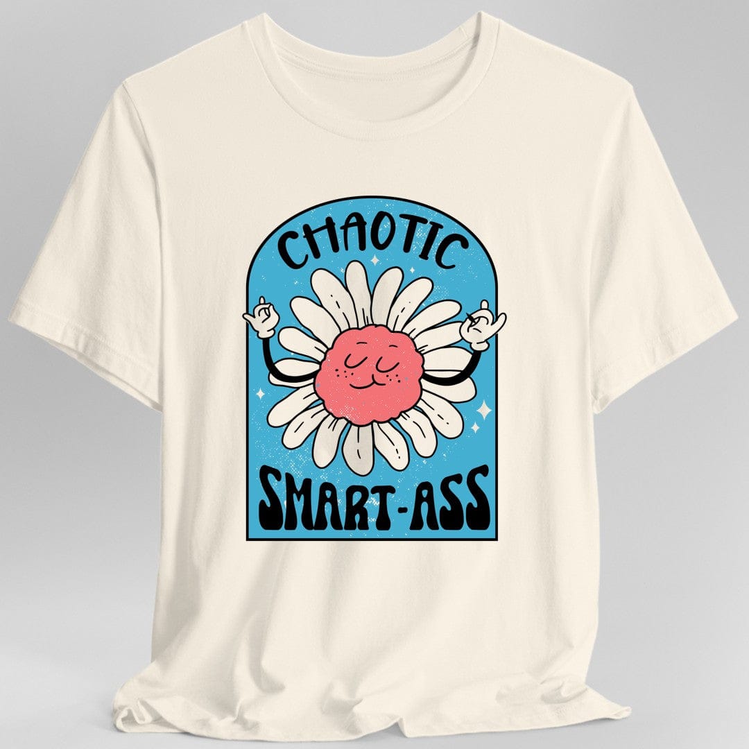 Camiseta con diseño divertido "Alineamiento Caótico Sabelotodo"