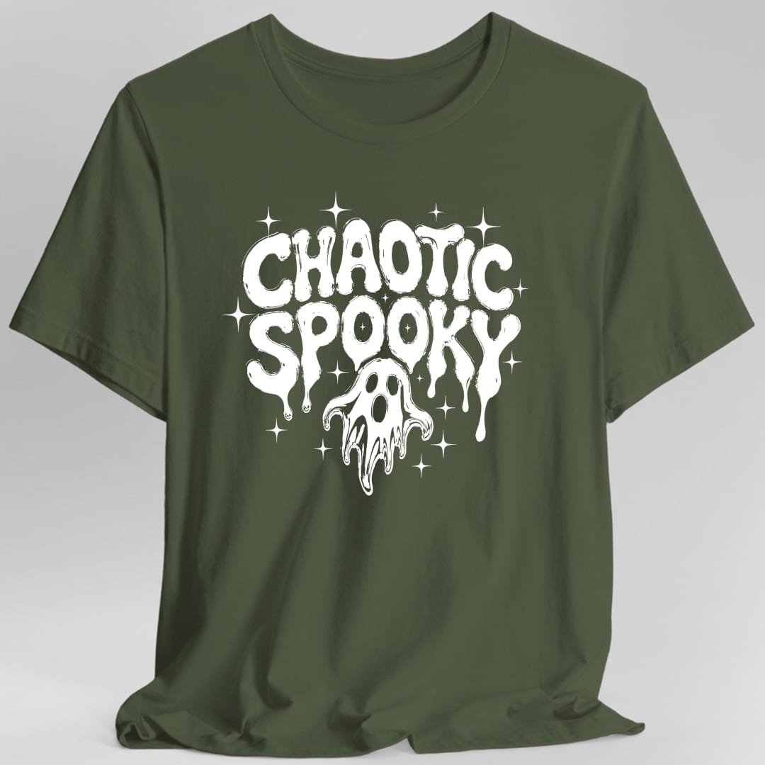 Chaotic Spooky Ghost T-Shirt