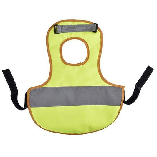 Chaleco protector de gallina con cierre de velcro