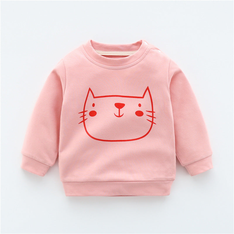 Children's Sweatshirt Clothing for Spring and Autumn - # GIAA21510016 & BOAA11510035 & BAAA111410002