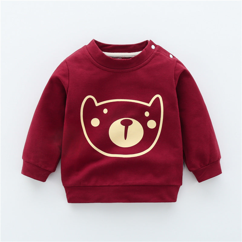 Children's Sweatshirt Clothing for Spring and Autumn - # GIAA21510016 & BOAA11510035 & BAAA111410002