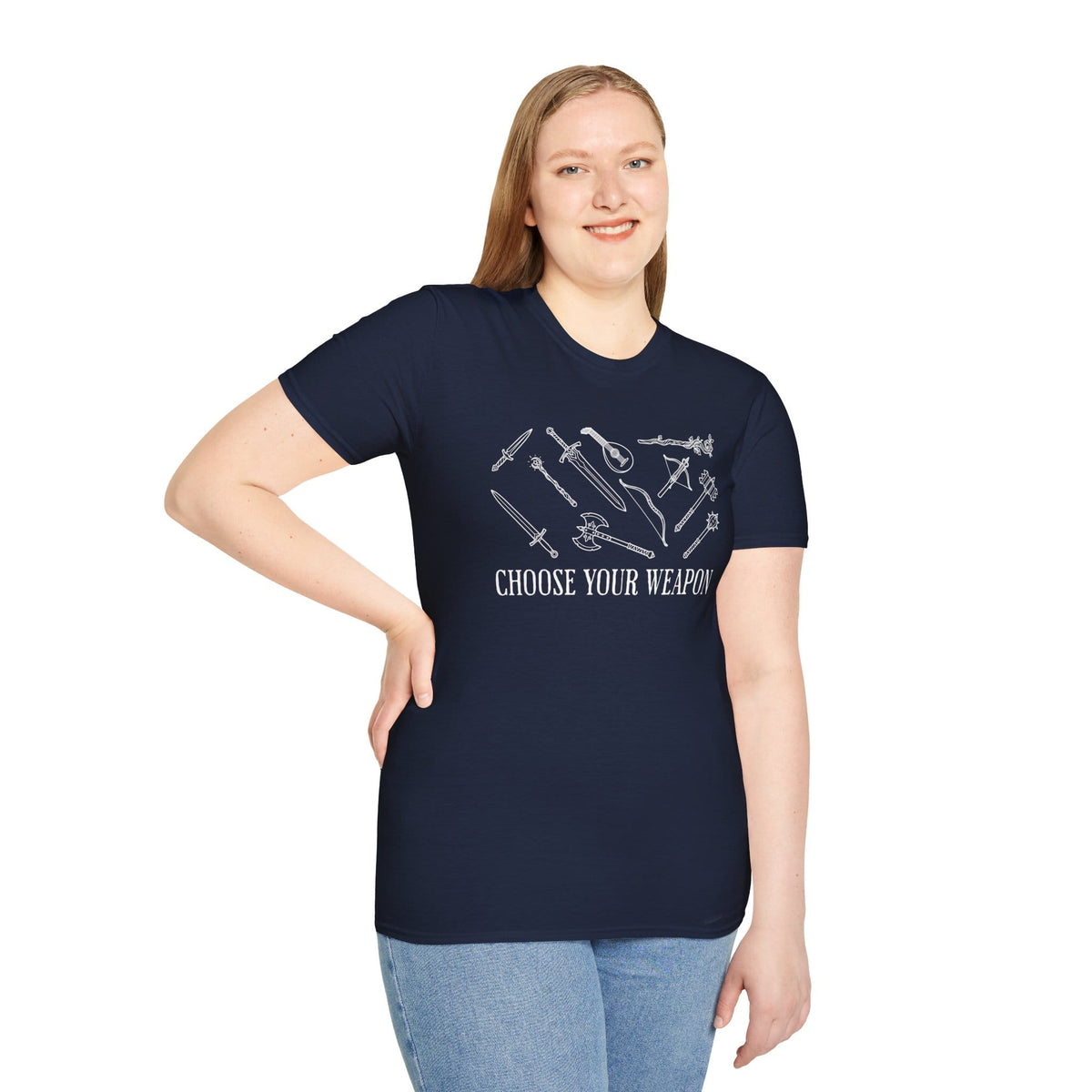 Choose Your Weapon D&D T-Shirt