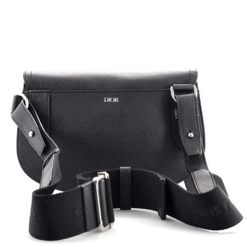 Christian Dior Saddle Messenger Pouch Leather