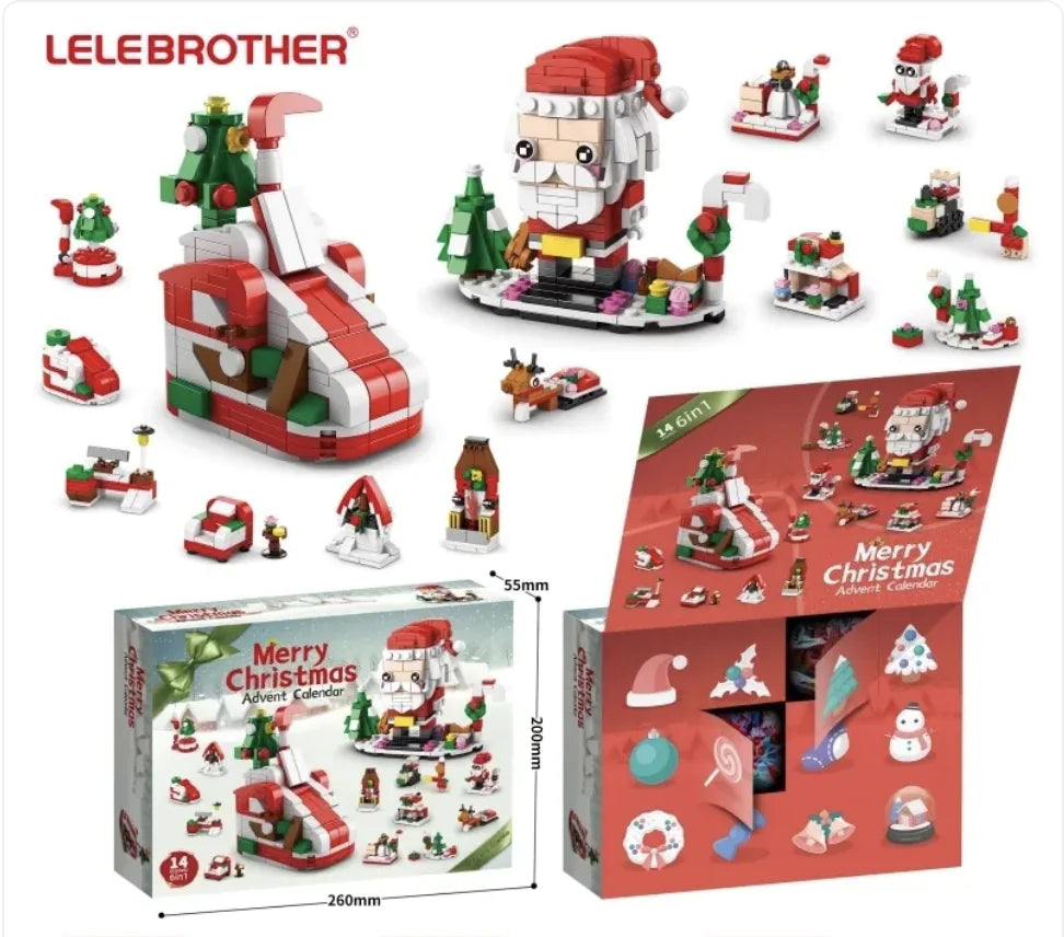 Christmas Blind Box Poking Hole Music Children Assembling - # BOT&G522510004
