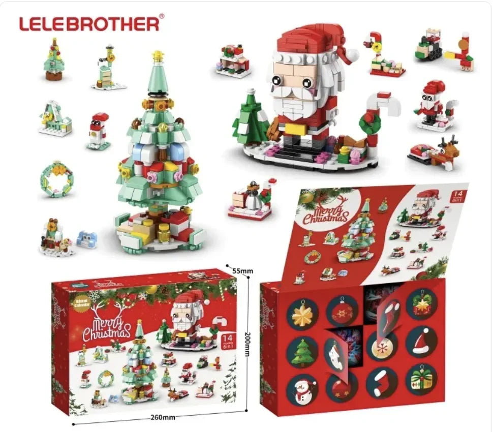 Christmas Blind Box Poking Hole Music Children Assembling - # BOT&G522510004