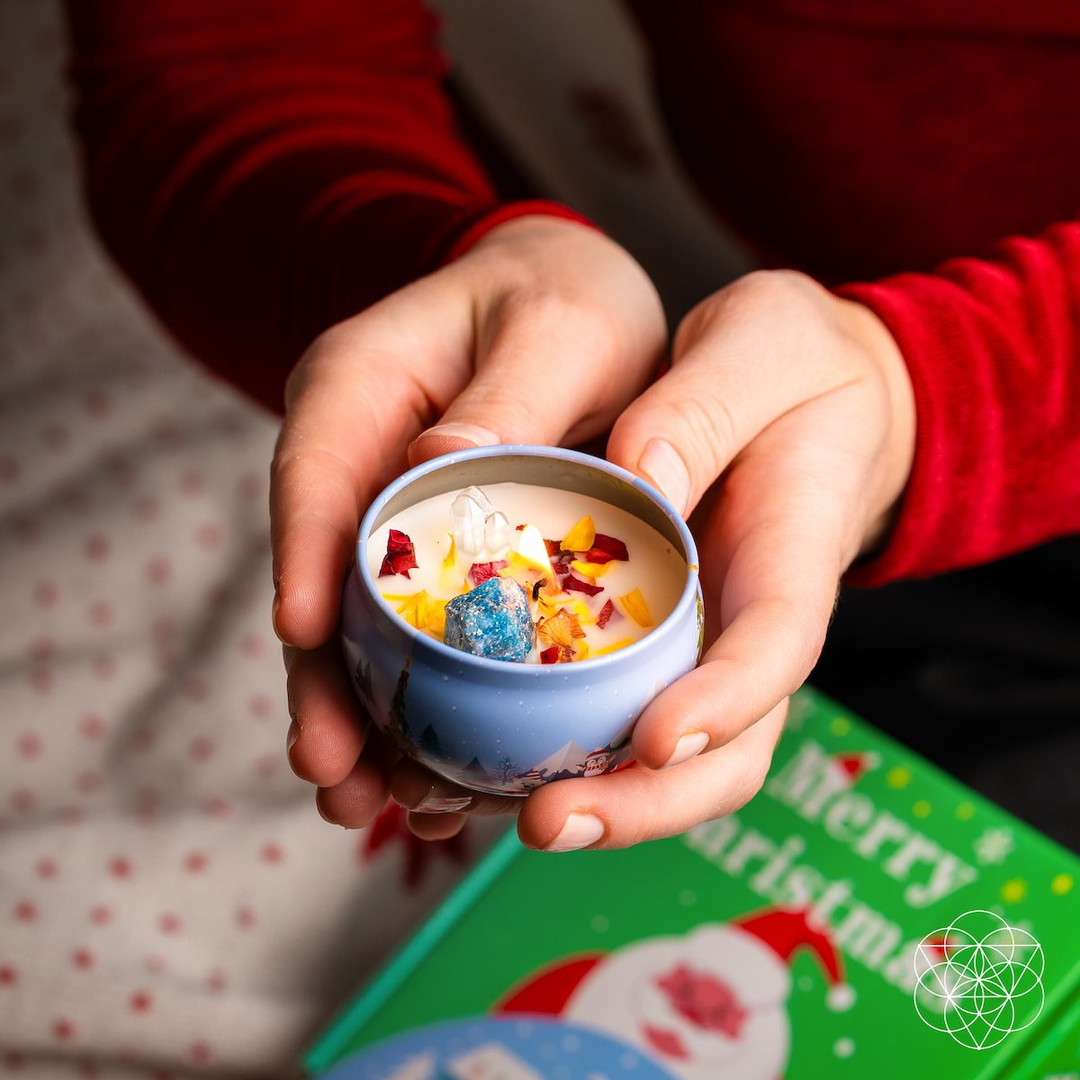 Set de velas navideñas: Menos estrés, más alegría