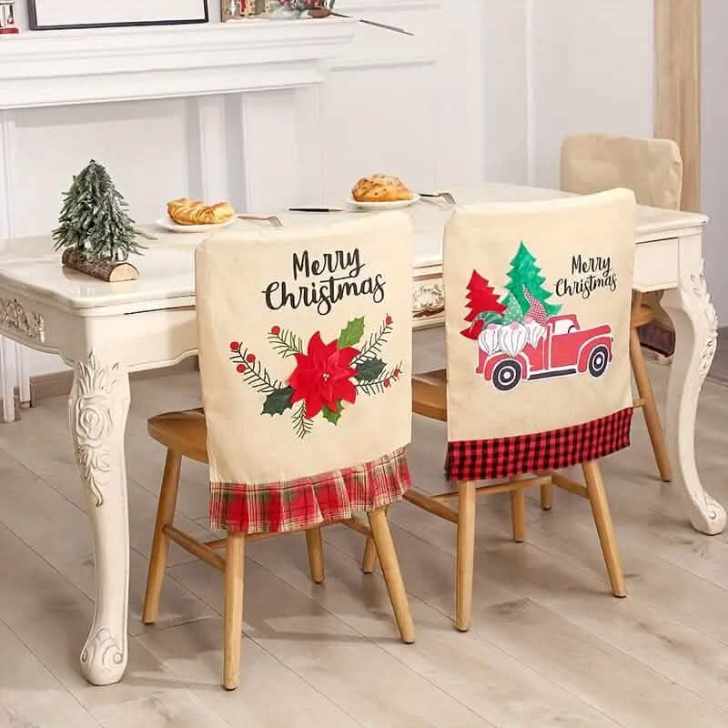 Christmas Dining Room Chair Covers