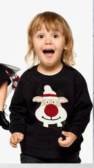 Christmas Family Matching Hoodie Pullover Sweatshirt Jumper - # BOAA12510001