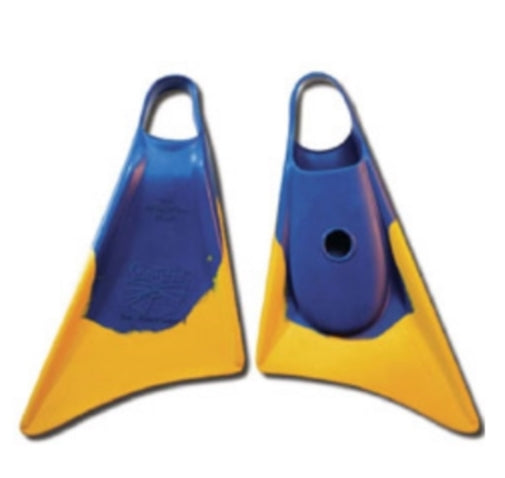 Aletas de natación Churchill Fins Makapuu Azul/Amarillo