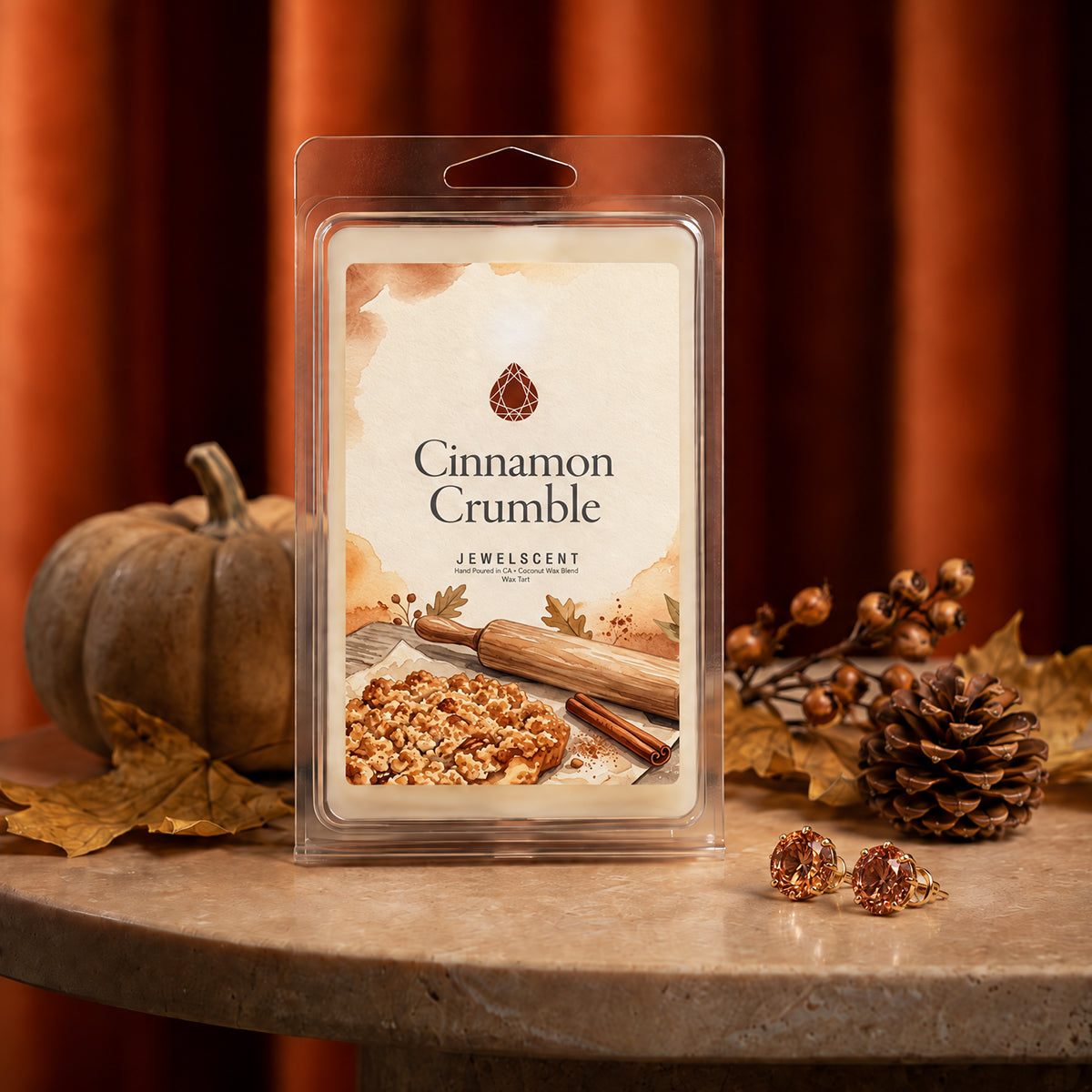 Cinnamon Crumble Mystery Jewelry Wax Tart