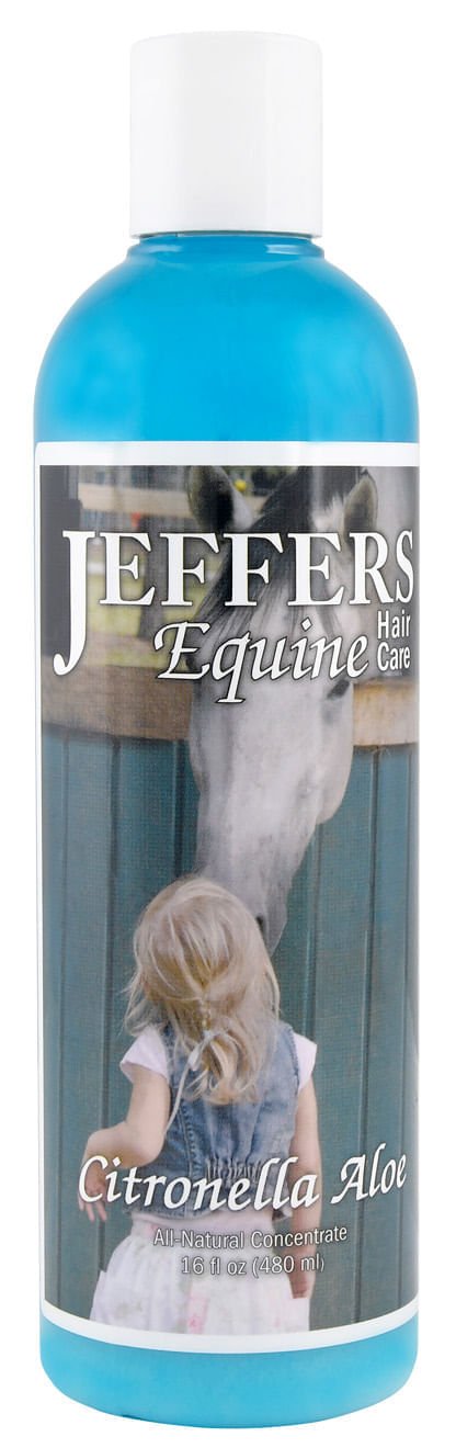 Champú natural de citronela y aloe para caballos Jeffers Equine
