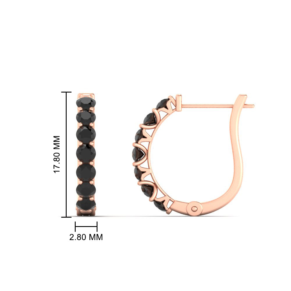 Modern Huggie Hoop Earrings