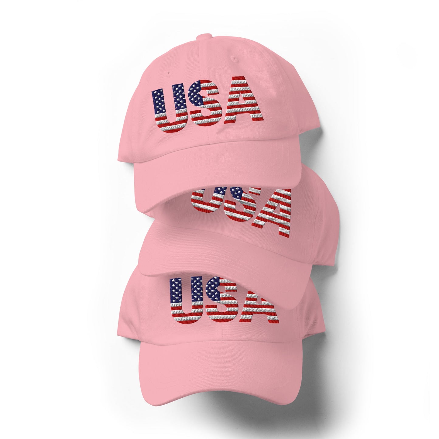 Gorra de béisbol de EE. UU. - Bordado de 1 lado