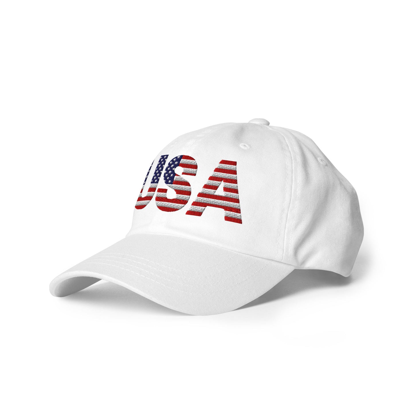 Gorra de béisbol de EE. UU. - Bordado de 1 lado