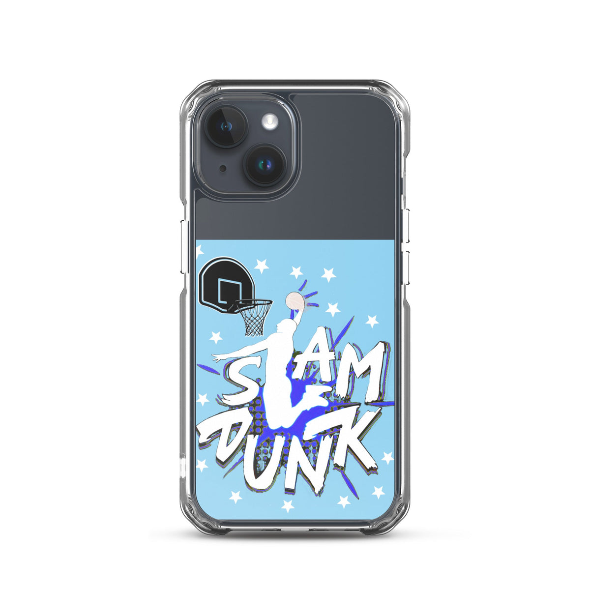 Slam Dunk Basketball Clear Case for iPhone®