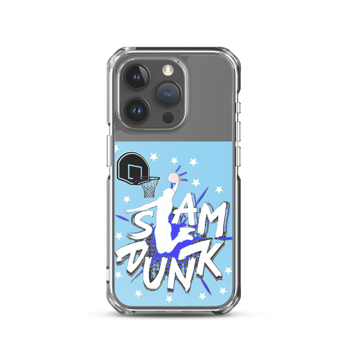Slam Dunk Basketball Clear Case for iPhone®