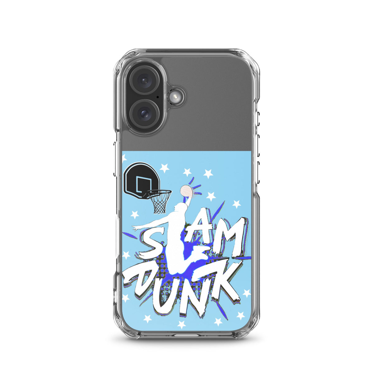 Slam Dunk Basketball Clear Case for iPhone®