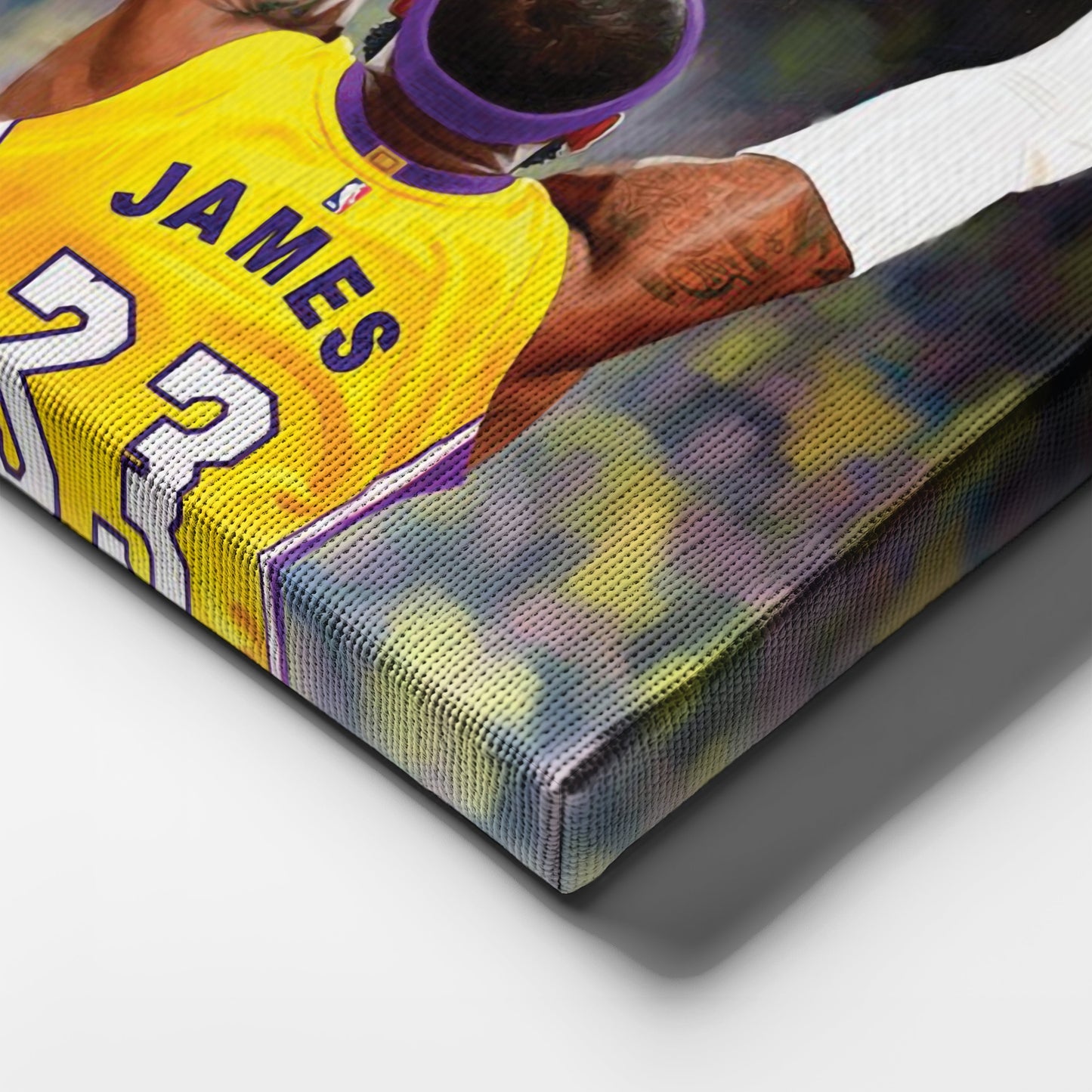 LeBron James Canvas – Lakers Champion Wall Art Decor