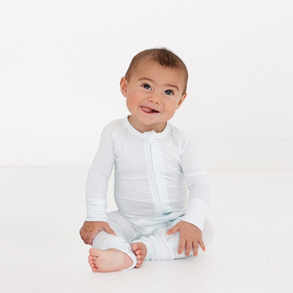 Cloud Stripe Bamboo Sleeper