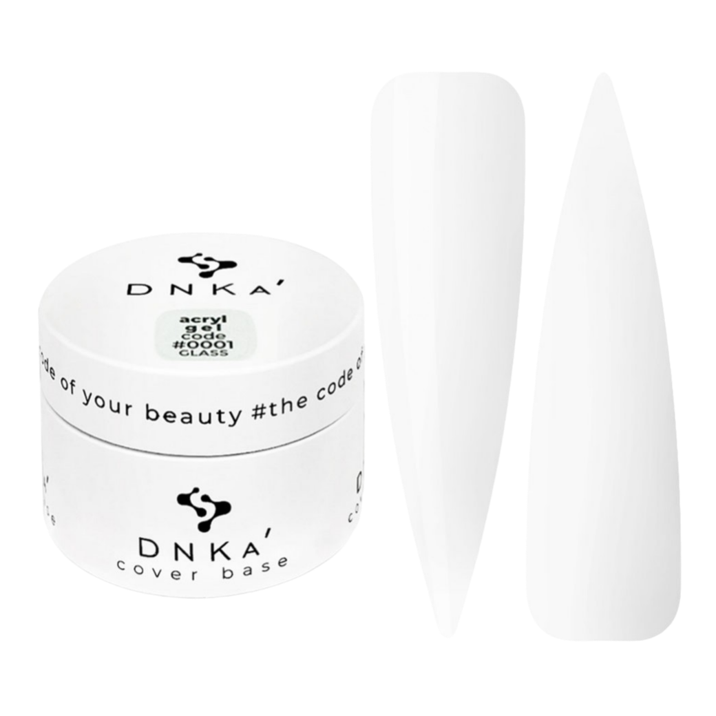 DNKa - Acryl Gel #0001 Glass (clear), 30ml