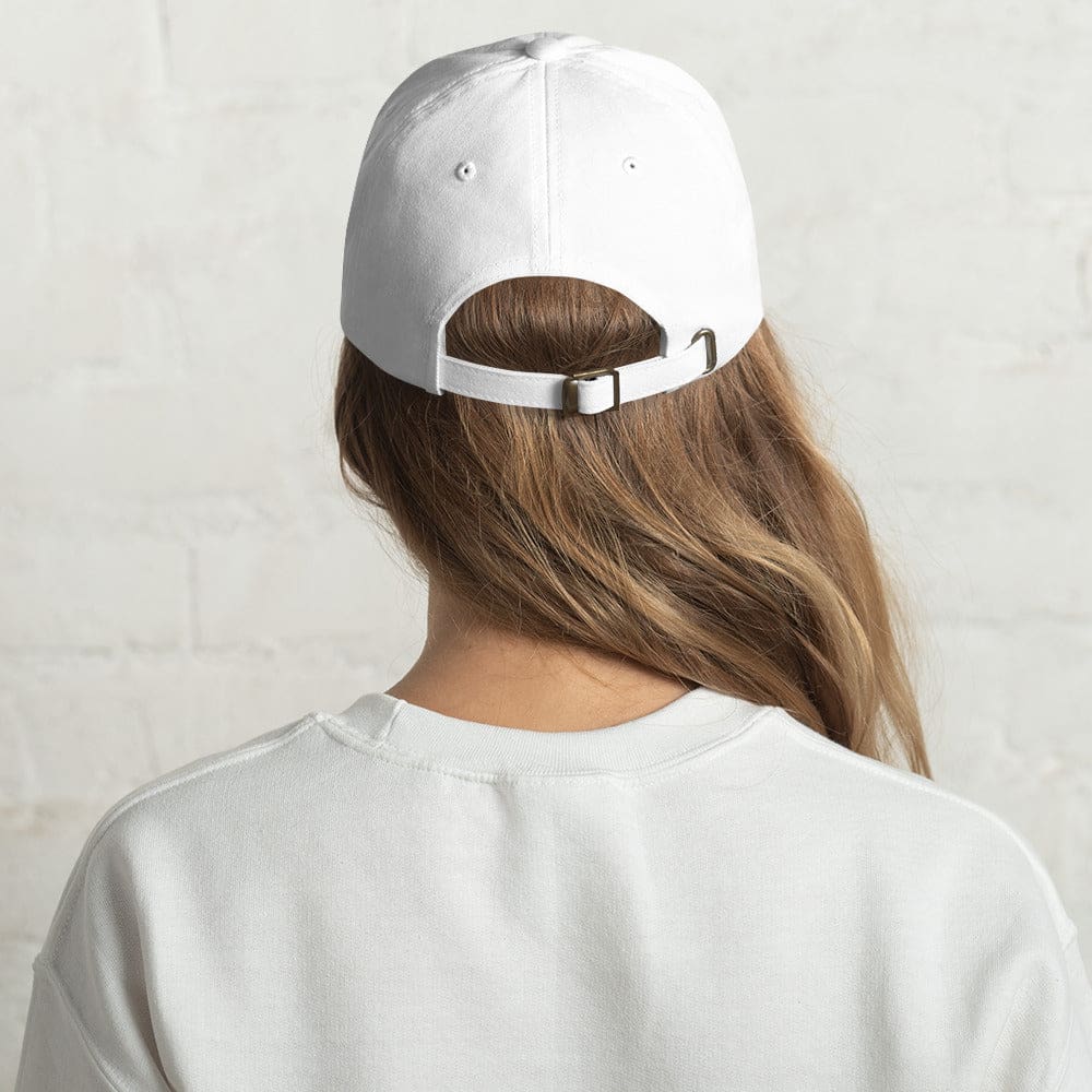 Gorra de papá de concientización sobre el cáncer de colon con lazo azul oscuro