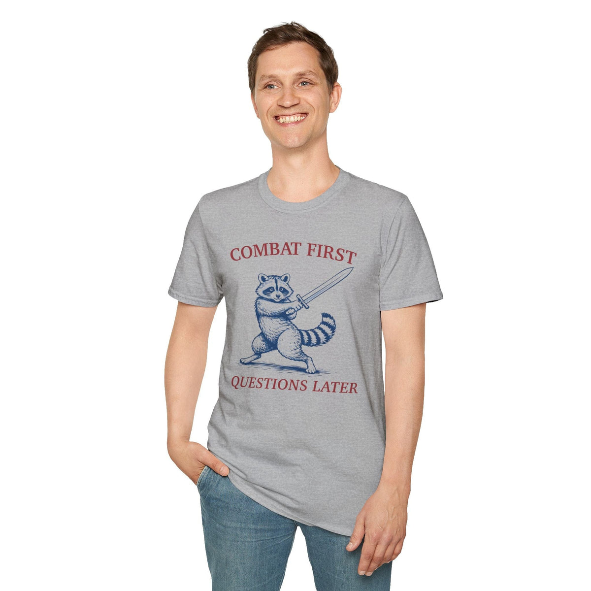 Combat First Questions Later T-Shirt