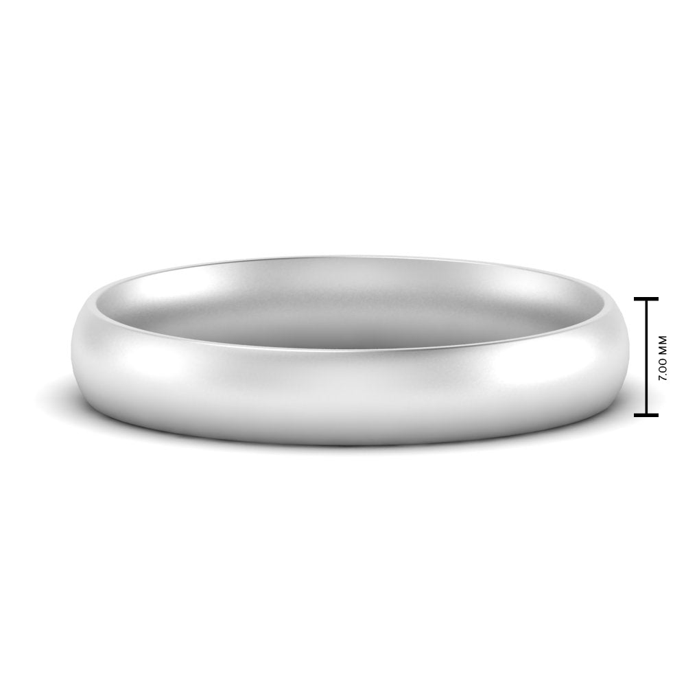 Comfort Fit Mens Wedding Band