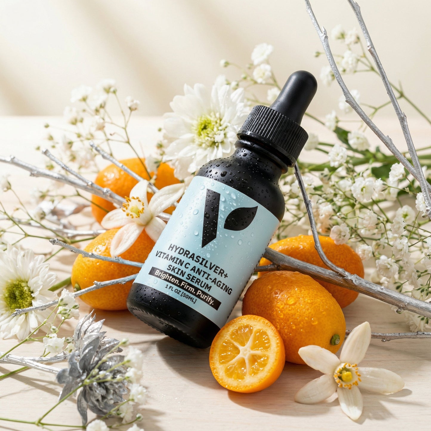 Skin Serum Hydrasilver +  Anti-Aging, 1oz
