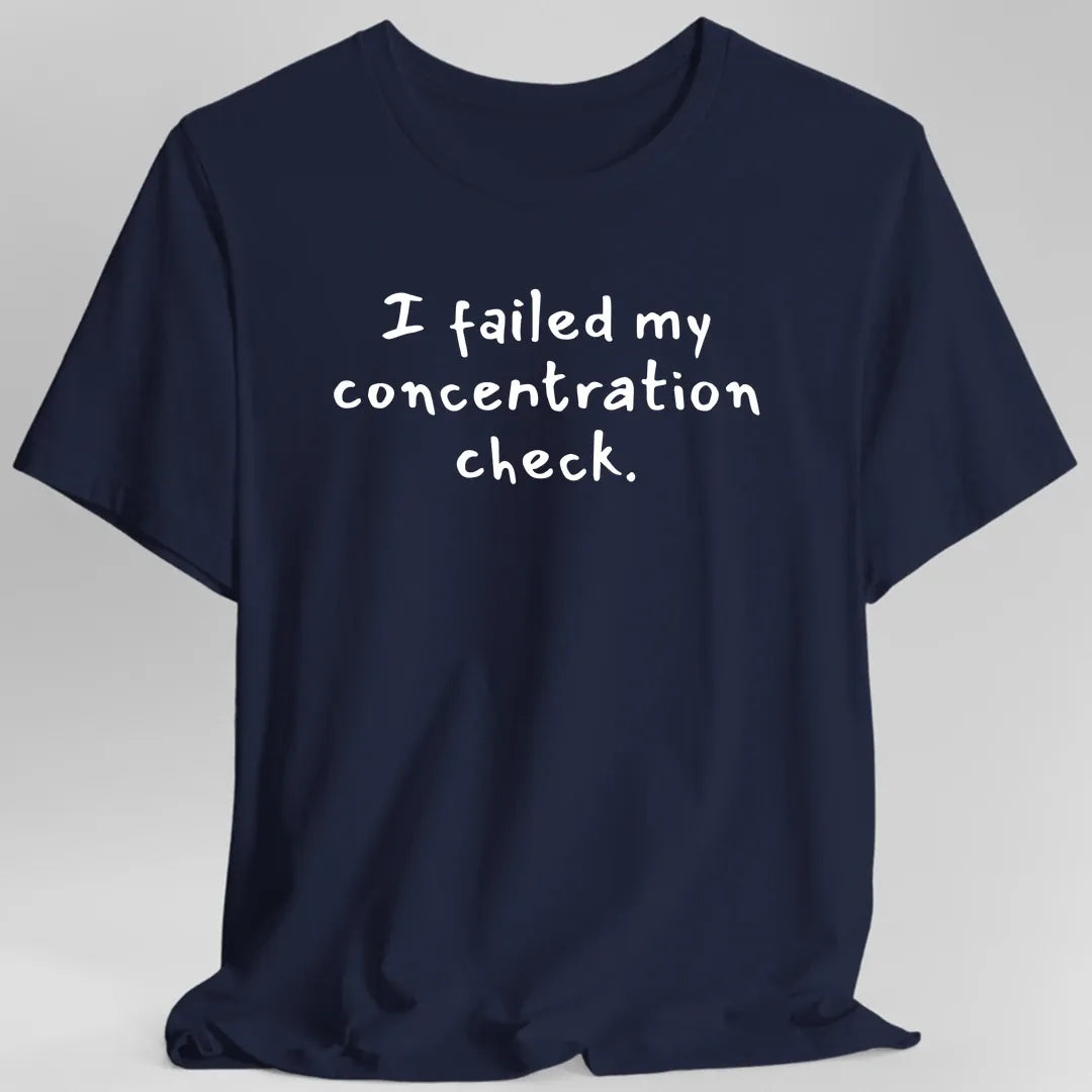 Concentration Check T-Shirt