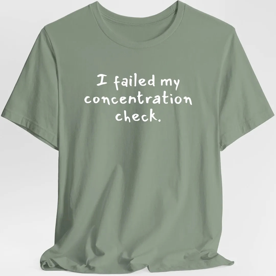 Concentration Check T-Shirt