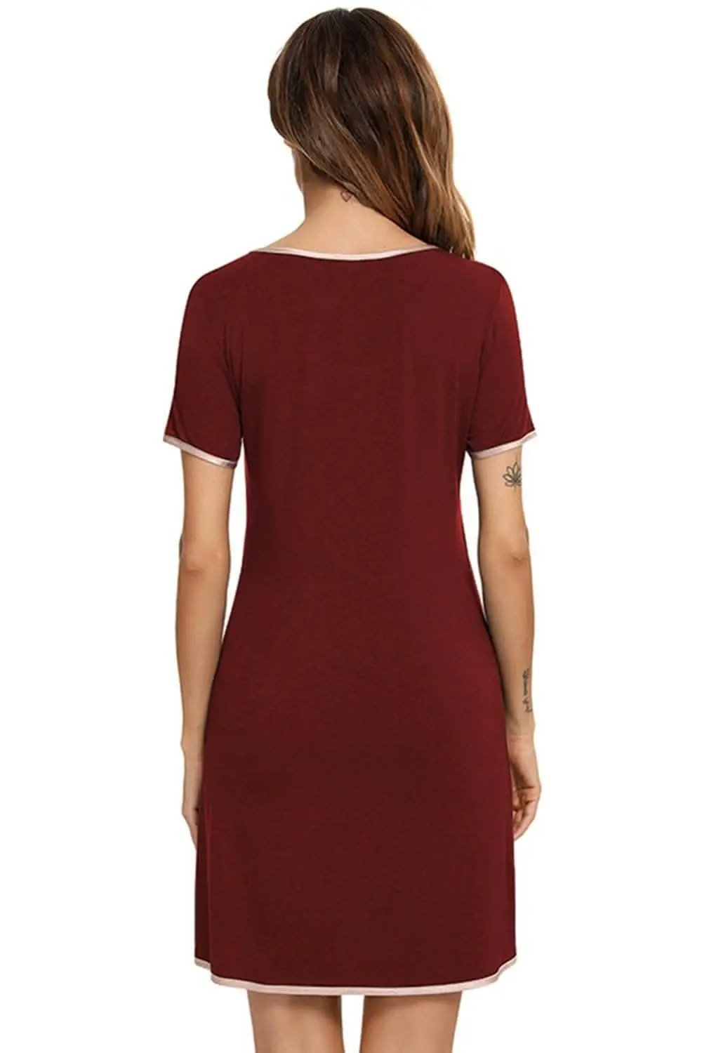 Dresses Trendsi swimwear - Cozy chic round neck dress